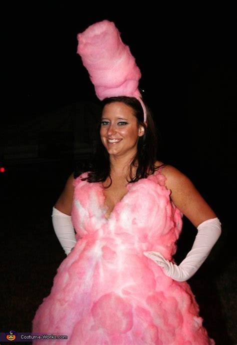 Cotton Candy Homemade Halloween Costume Photo 2 3