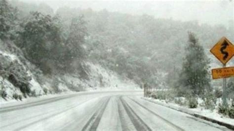 Cierran Carreteras En Sonora Por Intensa Nevada La Silla Rota