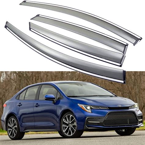 Amazon Speedlong Car Window Visor Vent Shade Deflector Sun Rain