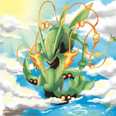 Rayquaza Y Mega Rayquaza Wiki •pokémon• En Español Amino