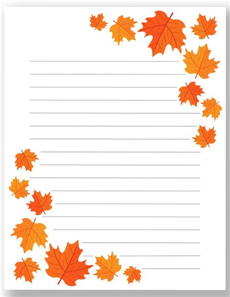 Free Printable Fall Page Borders Gathering Beauty Thanksgiving