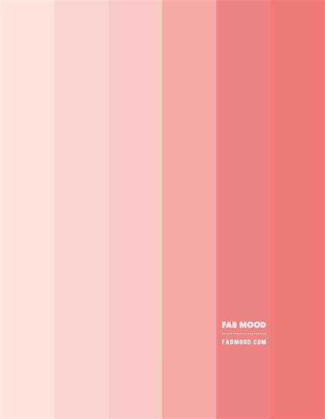 Peach and Salmon Pink Colour Scheme – Colour Palette | Fabmood