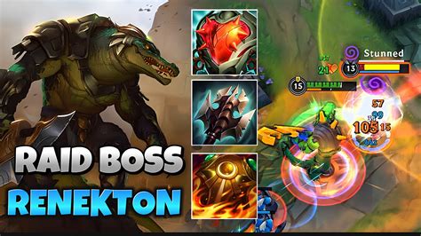 500 SUBS SPECIAL FULL TANK RENEKTON WILD RIFT RUNES BUILD YouTube