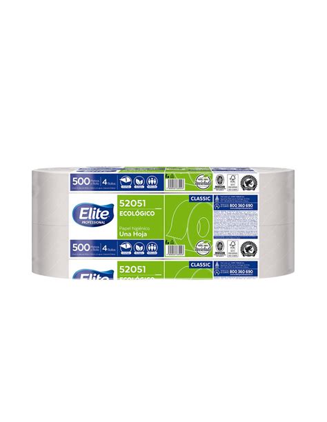 Papel HigiÉnico Jumbo Elite 4x500mts