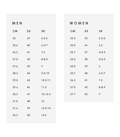 Ecco Size Chart Feetfirstfootwear Atelier Yuwa Ciao Jp