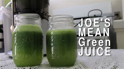 Make Joes Mean Green Juice Youtube