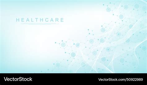 Modern health care or medical background design Vector Image