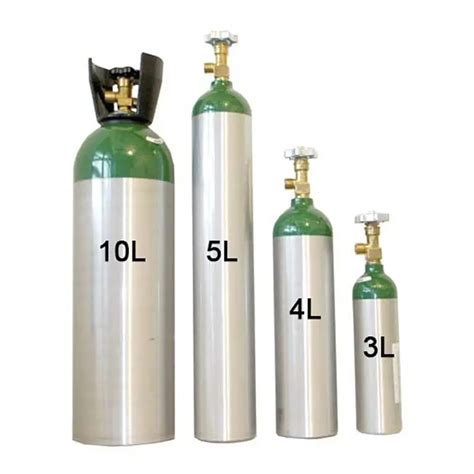 40L High Pressure Seamless Aluminum Gas Oxygen Air Cylinder Gas