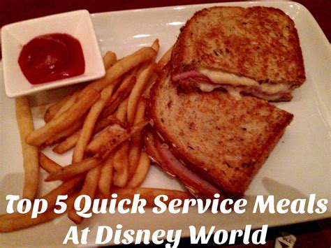 Top 5 quick service meals at Disneyworld | Disney Parks Addict