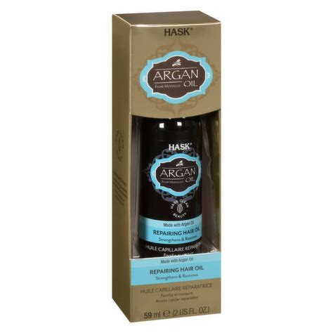 Hask Argan Oil Repairing Shine Hair Oil Save On Foods