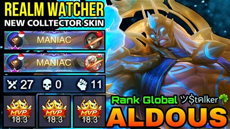 Mvp Points X Maniac Aldous Realm Watcher New Collector Skin