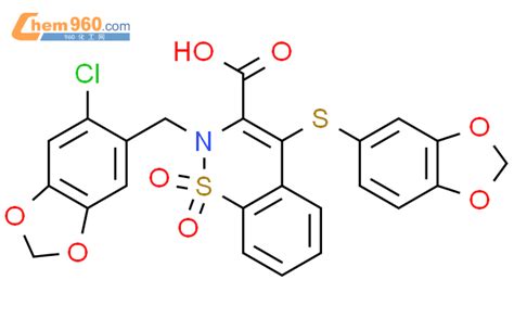 182163 37 7 2H 1 2 Benzothiazine 3 Carboxylic Acid 4 1 3 Benzodioxol 5