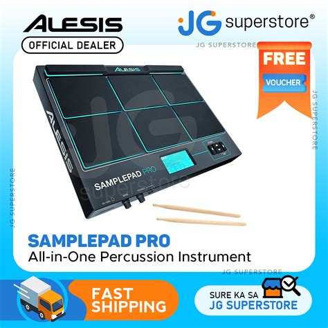 Alesis Sample Pad Pro Pad Percussion And Sample Triggering Instrument