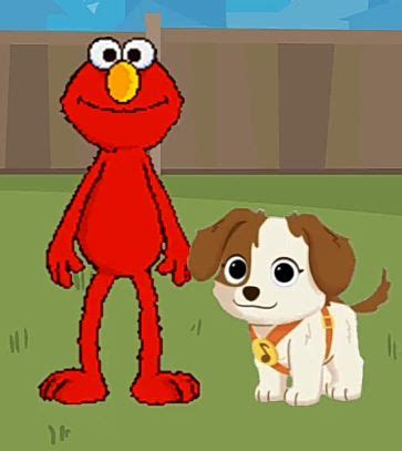 Elmo and Tango by Kayley17 on DeviantArt