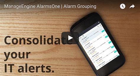 Alarm Grouping Features Manageengine Alarmsone