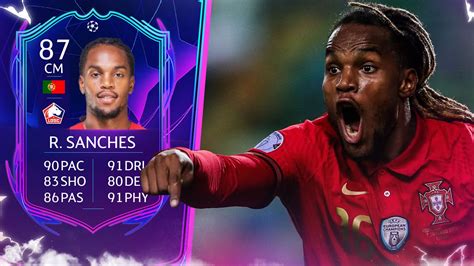 THIS CARD IS INCREDIBLE 87 RTTF Renato Sanches Player Review FIFA