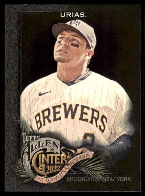 Luis Urias 2022 Topps Allen Ginter X Black High Number Short Print