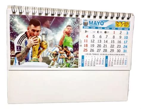 Carpita Calendario Cartulina Selección Argentina Sin Publici MercadoLibre