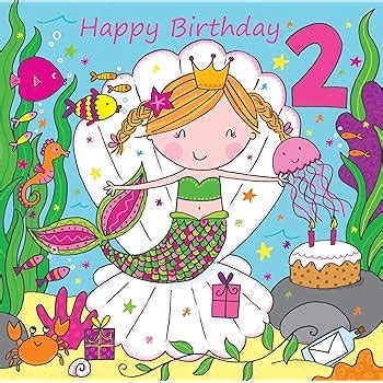 Twizler 2nd Birthday Card For Girl With Fairy Princess And Glitter