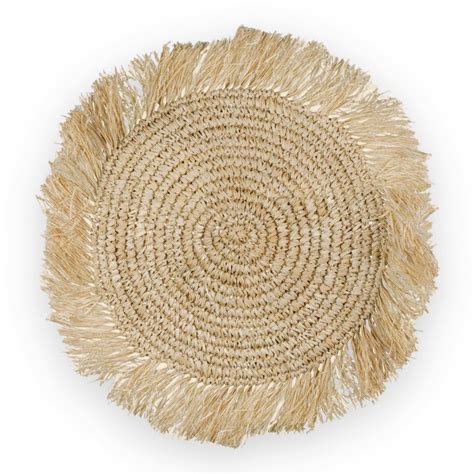 Raffia Fringe Placemats