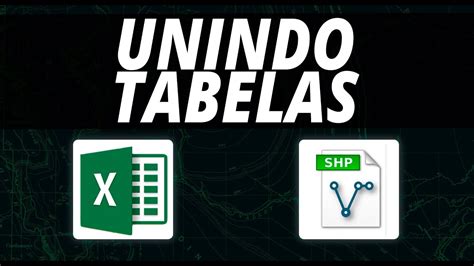 União de Planilha Excel Shapefile no QGIS XLS SHP YouTube