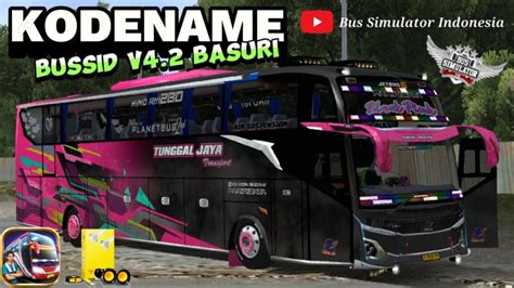 Kodename Bussid V Basuri Modul Dav Corong Black Pink No Pw Youtube