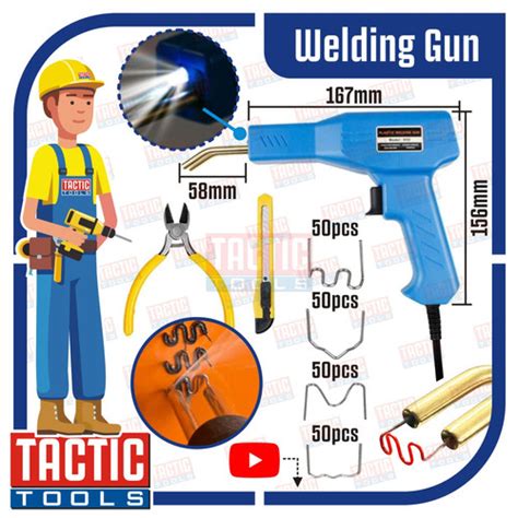 Jual Solder Las Plastik Bumper Mobil W Hot Stapler Plastic Welding Pistol Saja Kota Medan