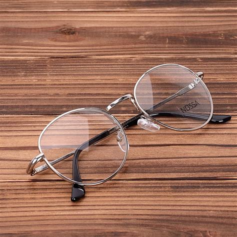 Wholesale Copper Glasses Frame Women Men Retro Round Metal Eyeglasses