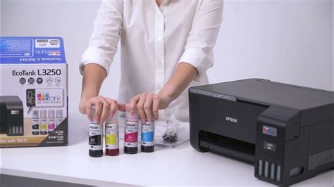 МФУ Epson EcoTank L3250 - YouTube