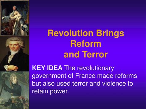 Ppt Revolution Brings Reform And Terror Powerpoint Presentation Free