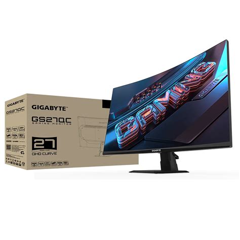 Monitor Gamer Curvo Gigabyte 27 Gs27qc Qhd 165hz Repoint