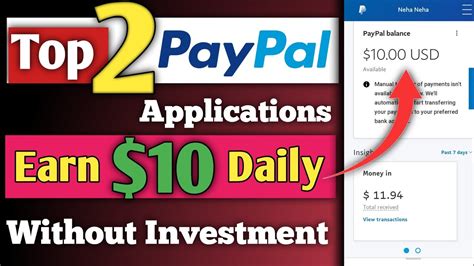 Top 2 PayPal Earning Apps In India PayPal Earning Apps 2024 PayPal