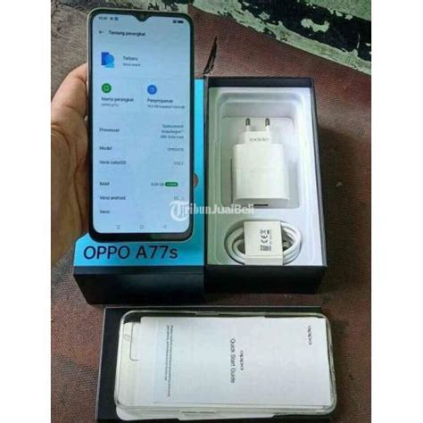 HP OPPO A77s Bekas Ram 8 128GB Fullset Nominus Like New Di Jakarta