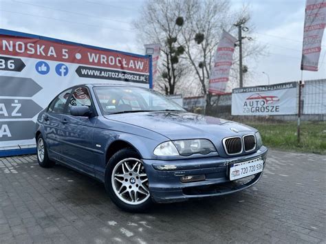 BMW 318 E46 1 9 Benzyna LPG Alufelgi Klimatyzacja HAK Zamiana