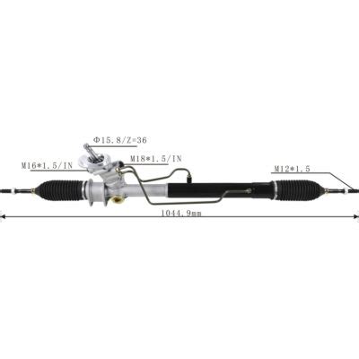 Lhd Hydraulic Steering Rack Power Steering Racks