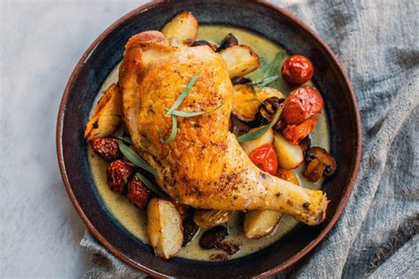 Simple Tarragon Chicken With Roasted Vegetables Tried And True Recipes