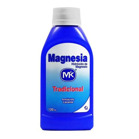 Magnesia Tradicional Frasco Con 120 Ml Droguería Salud Market