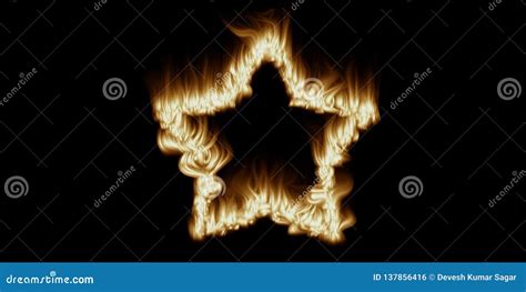 Star Flames Royalty Free Stock Photo 457305