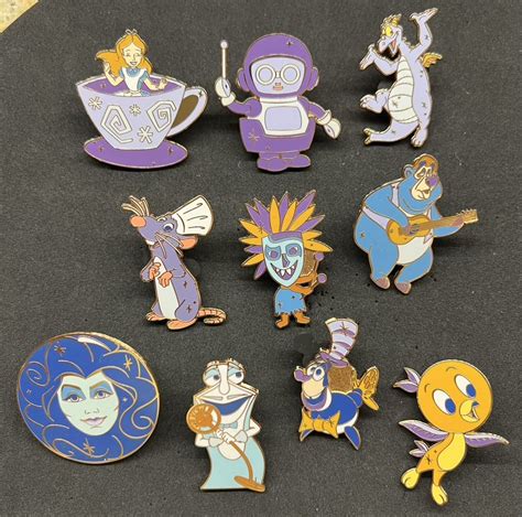 Walt Disney World Th Anniversary Mystery Pin Set Disney Pins Blog