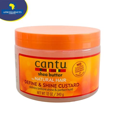 Cantu Shea Butter Natural Hair Define And Shine Custard Oz