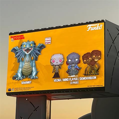 New Dungeons Dragons Super Sized Bahamut Funko Pop