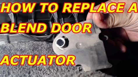 How To Change Blend Door Actuator