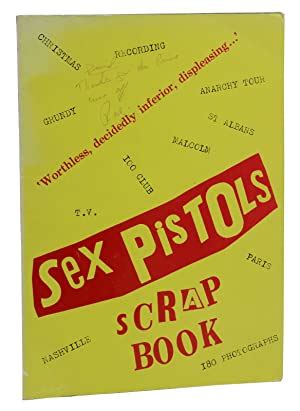 Sex Pistols Scrap Book By Stevenson Ray Near Fine 1977 First