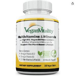 Top 10 Multivitamins For Vegan Woman Compare Side By Side 2022