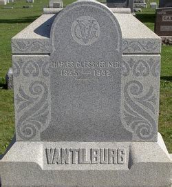 Dr Charles Glessner Van Tilburg M Morial Find A Grave