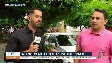 CETV 1ª Edição Juazeiro do Norte Saiba como ter atendimento do IDT