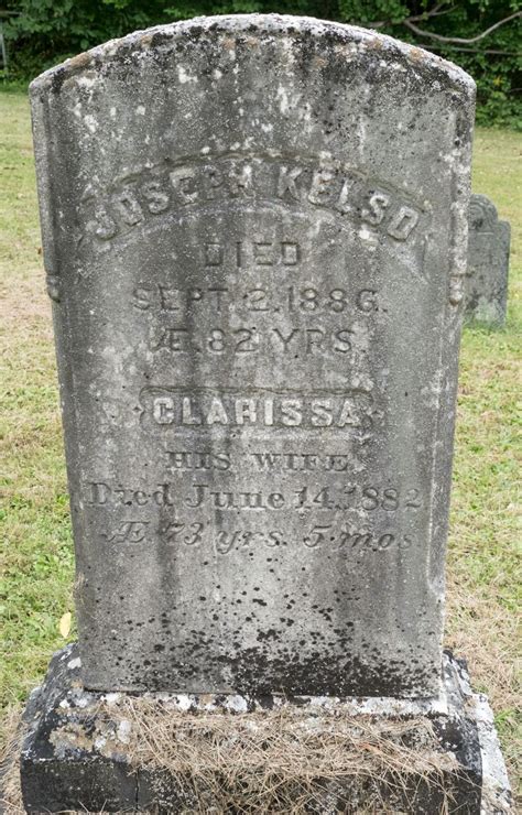 Clarissa Day Kelso 1808 1882 Homenaje De Find A Grave