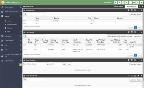 EMaint CMMS 2018 Pricing Screenshots Demo