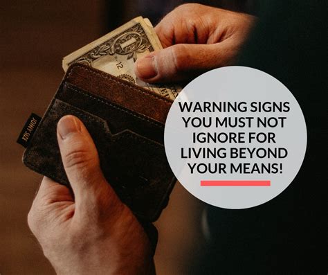 7 Warning Signs You Re Living Beyond Your Means