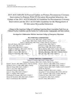 Fillable Online Circ Ahajournals 2015 ACC AHA SCAI Focused Update On